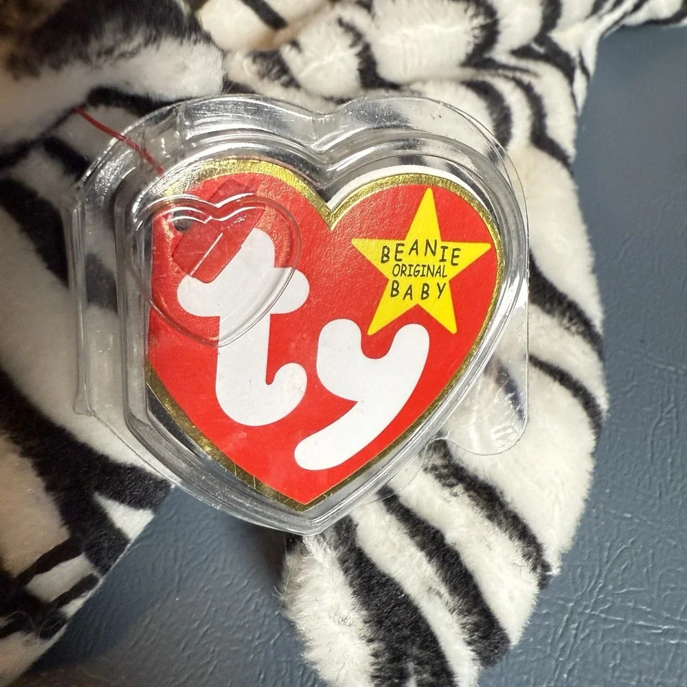 TY Original‎ Beanie Baby 3 Blizzard Seaweed Tag error Legs 1-2000 China 2 Teenie